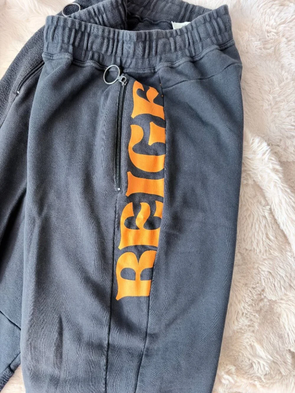 Off-White Logo Wide-Leg Sweatpants 'Black'